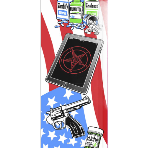Cliche American Dream Skateboard Deck 8" graphic