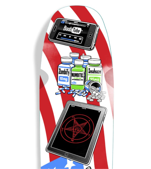 Cliche American Dream Skateboard Deck 9" graphic