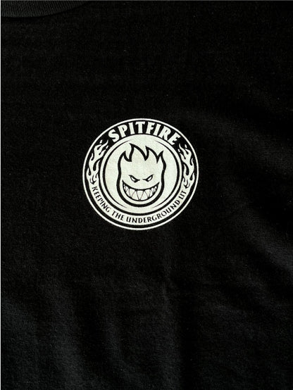 ANCHORS X SPITFIRE KTUL Tee - Black