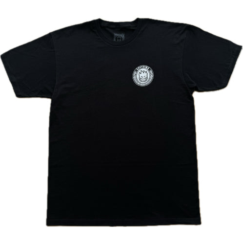 SPITFIRE X ANCHORS KTUL Tee - Black front