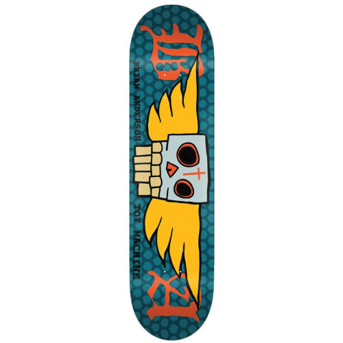 Toy Machine Brian Anderson Bad Ass Skateboard Deck 8.5