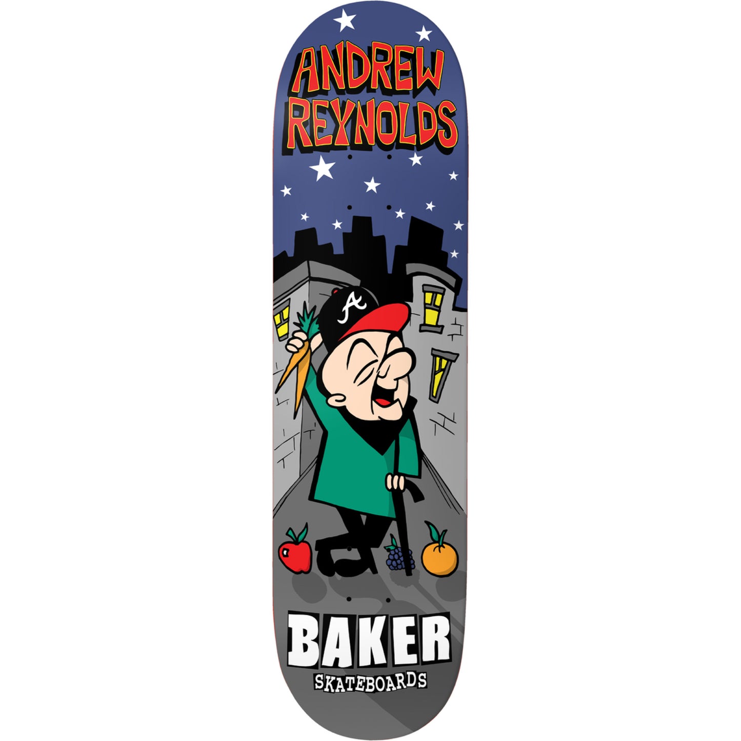 Baker Reynolds Mr. Androo Skateboard Deck 8.25" full