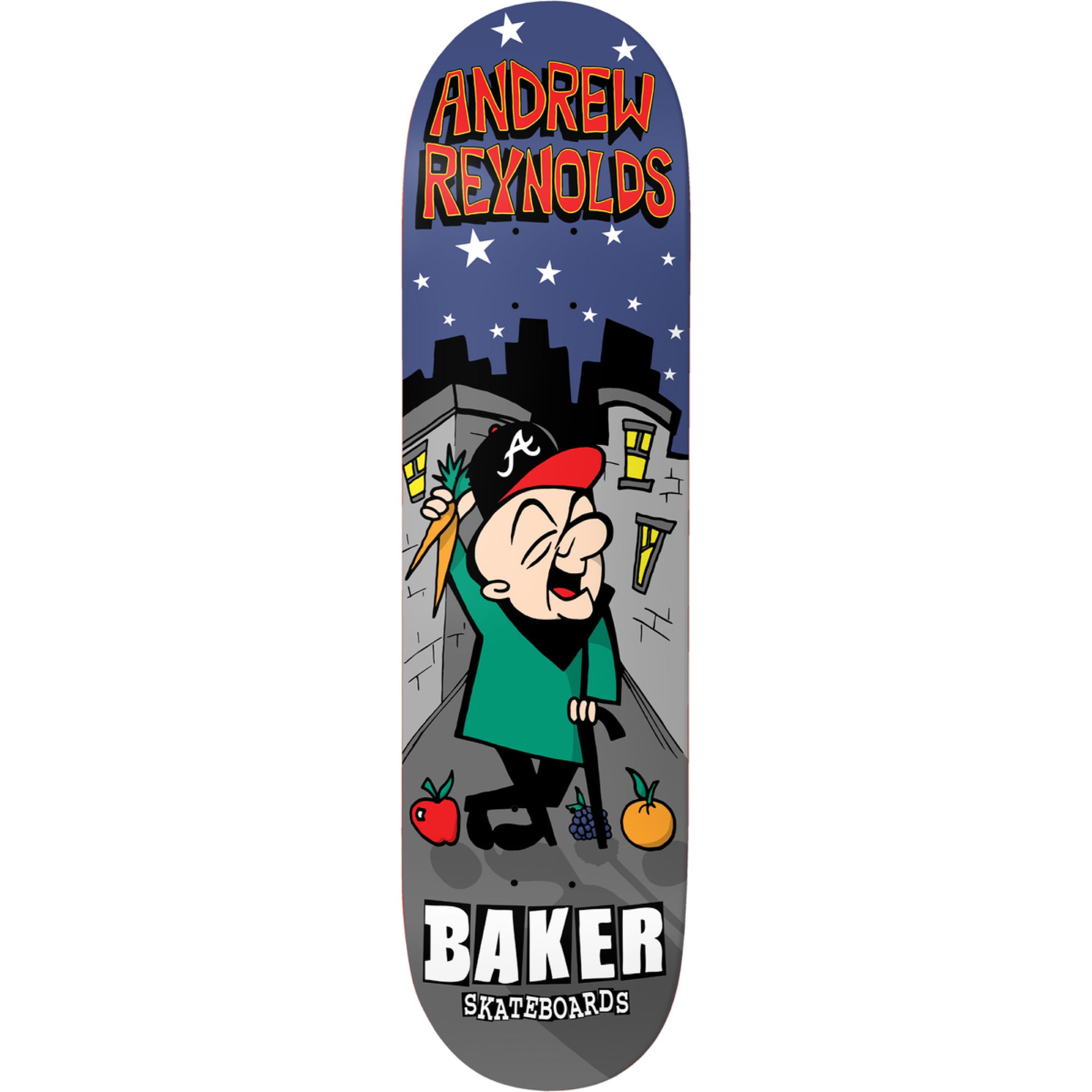Baker Reynolds Mr. Androo Skateboard Deck 8.25" full