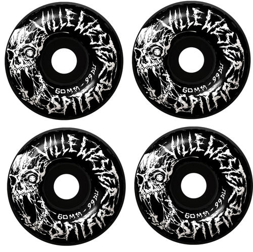 Spitfire F4 Classics Ville Annihilation Wheels Black 60MM 99D 