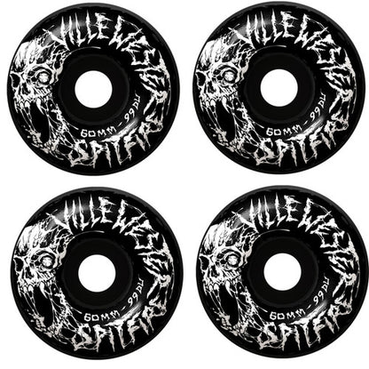 Spitfire F4 Classics Ville Annihilation Wheels Black 60MM 99D