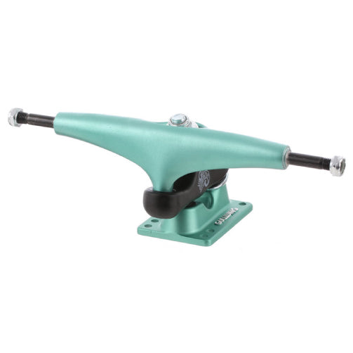 Gullwing Sidewinder II Trucks 9" (Set of 2) - Aqua/Black/Aqua