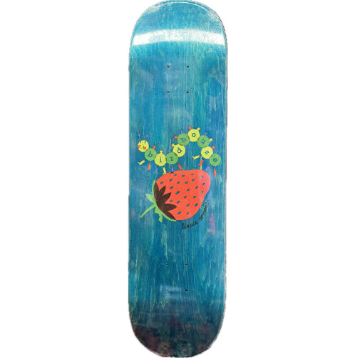 Birdhouse Armanto Strawberry Skateboard Deck 8.25" blue veneer