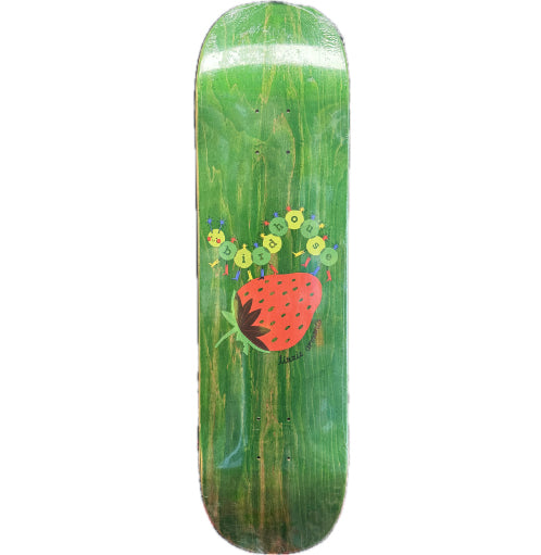 Birdhouse Armanto Strawberry Skateboard Deck 8.25" green veneer