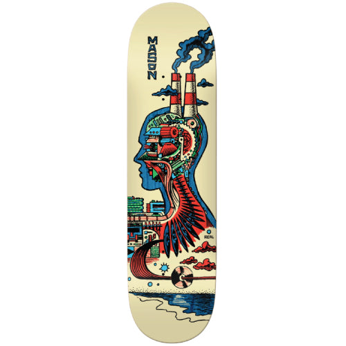 Real Mason Artificial Skateboard Deck 8.28" full