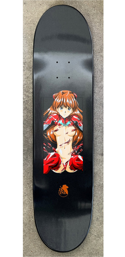Hook-Ups Jeremy Klein Asuka Skateboard Deck 8.25" top