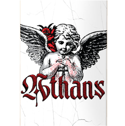 Deathwish Athans Cherub Skateboard Deck 8.475" graphic