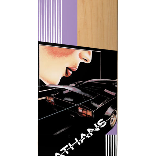 Deathwish Athans Redline Skateboard Deck 8.25" graphic