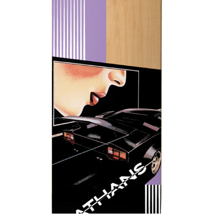 Deathwish Athans Redline Skateboard Deck 8.25" graphic