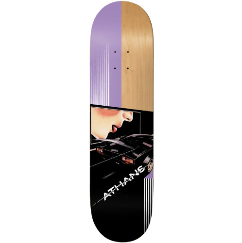 Deathwish Athans Redline Skateboard Deck 8.25" full bottom