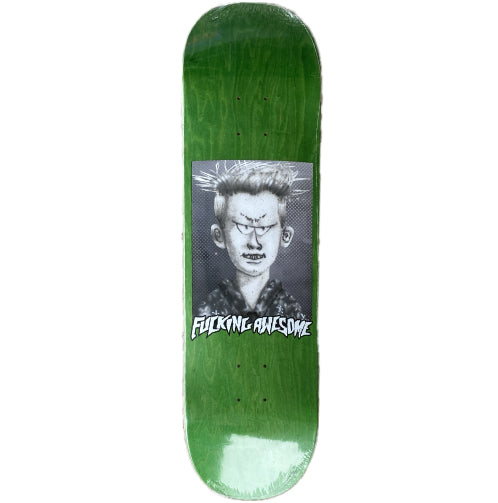 Fucking Awesome Ave Class Photo Skateboard Deck 8.5" green