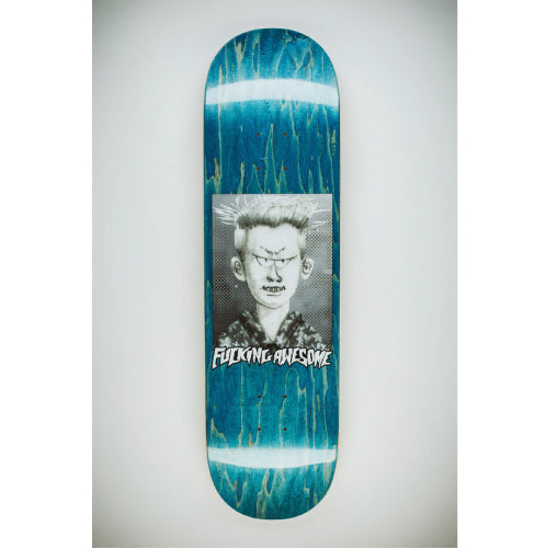 Fucking Awesome Ave Class Photo Skateboard Deck 8.5" blue