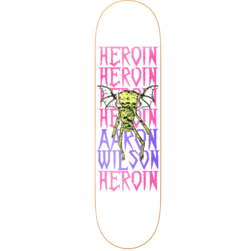 Heroin Aaron Wilson Die Tonight Skateboard Deck 8.5"