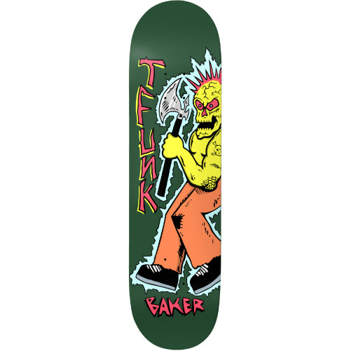 Baker T-Funk Axe Man Skateboard Deck 8.3875" full