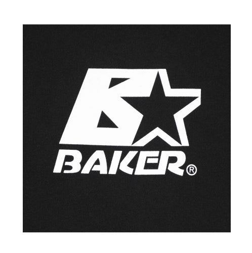 Baker B Star Pullover Hooded Sweatshirt - Black