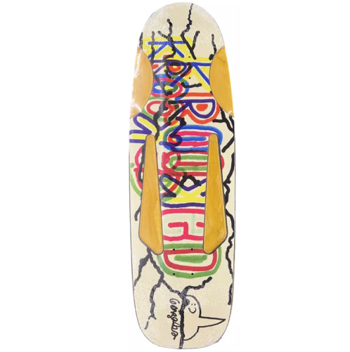 Krooked Mark Gonzales Baby Beamer Skateboard Deck 10.12"