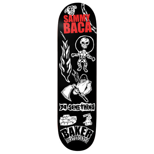 Baker Baca Divine Evil Skateboard Deck 8.5" full bottom