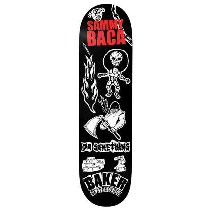 Baker Baca Divine Evil Skateboard Deck 8.5" full bottom