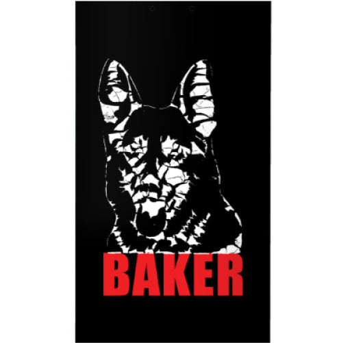Baker Figgy Bad Dawg Skateboard Deck 8.5" close