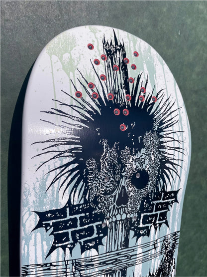 Creature Baekkel BLK MTL Skateboard Deck 8.6"