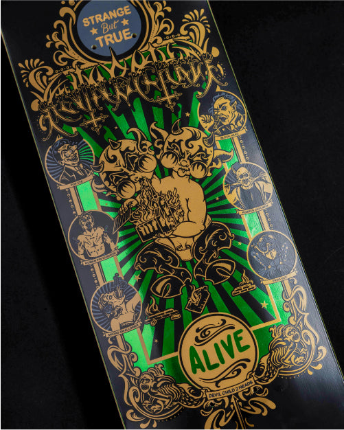 Creature Baekkel Slideshow Skateboard Deck 8.25" graphic