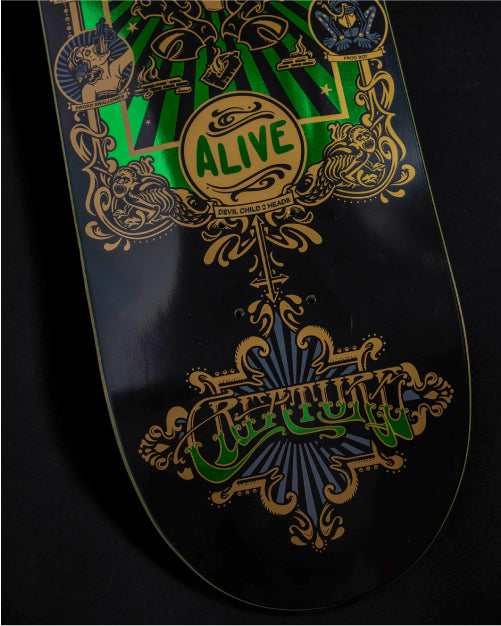 Creature Baekkel Slideshow Skateboard Deck 8.25" tail