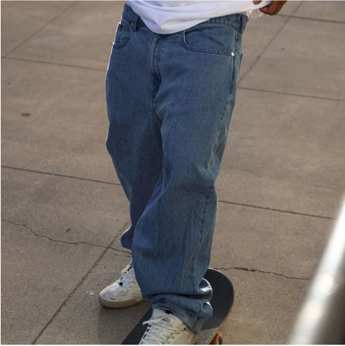 eS Baggy Denim Jean - Light Blue