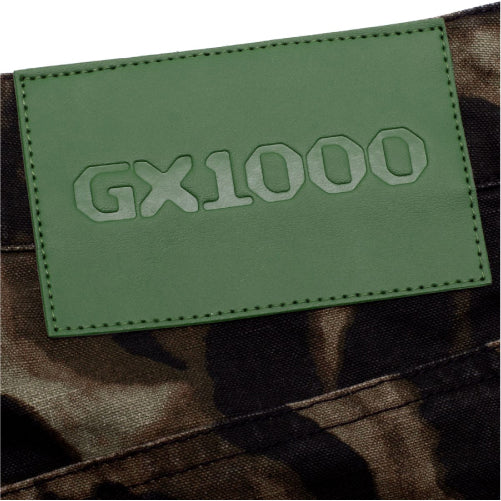 GX1000 Baggy Pant - Leopard Camo waist tab