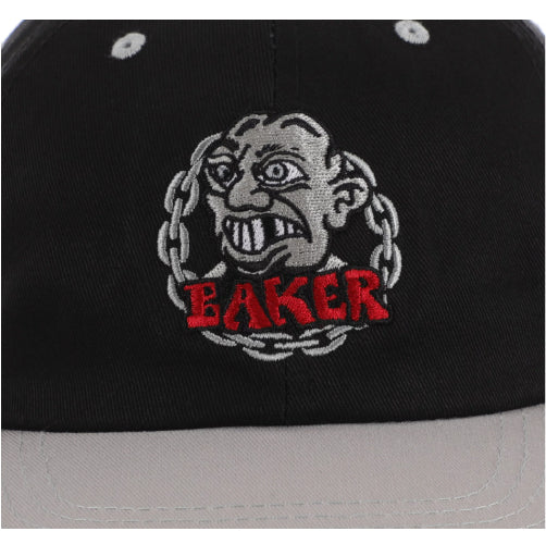 Baker Chain Snapback Hat - Black