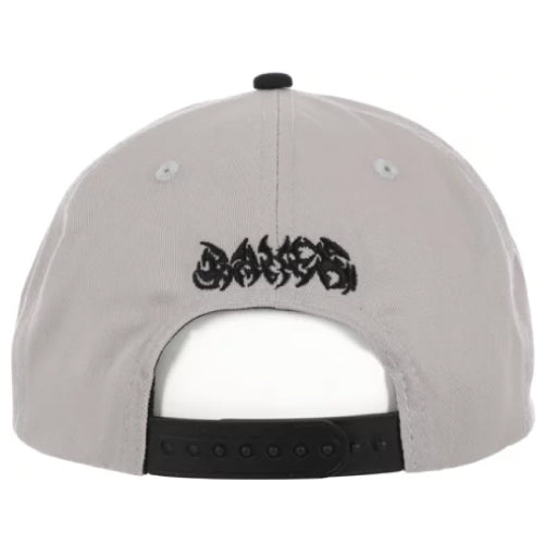 Baker Ghouls Snapback Hat - Grey/Black