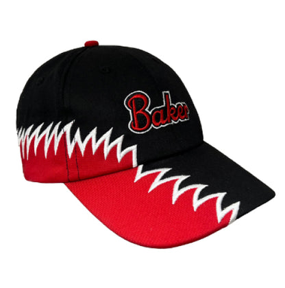 Baker Snap On Snapback Hat - Black/Red split