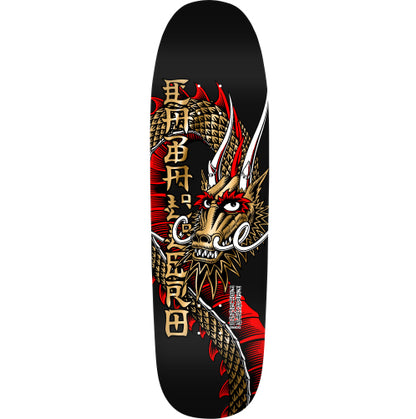 Powell Peralta Caballero Ban This Skateboard Deck Gold Foil 9.265" full
