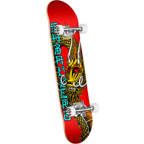 Powell Peralta Cabellero Ban This Complete Skateboard Red 8.25"