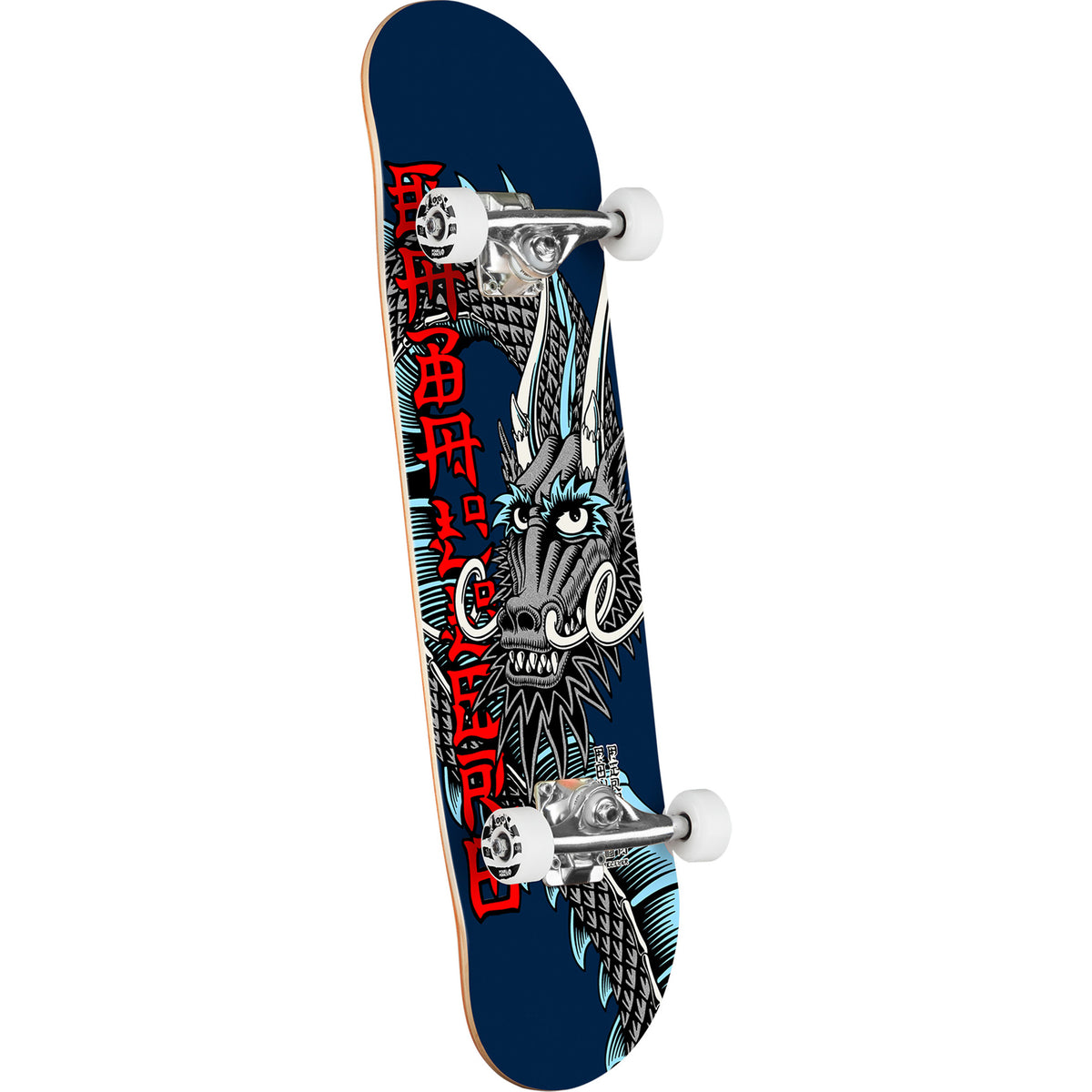 Powell Peralta Caballero Ban This Complete Skateboard Navy 8.25"