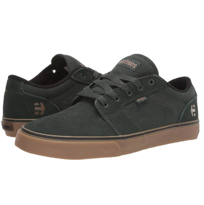 Etnies Barge LS Skate Shoe - Green/Gum