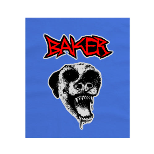 Baker Bark Tee - Royal Blue graphic