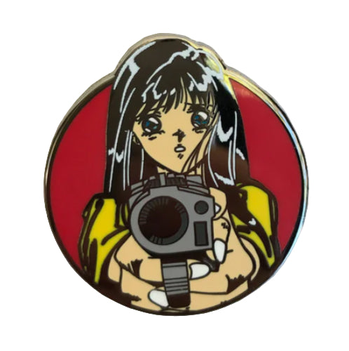 Hook-Ups Barrel of a Gun Enamel Pin