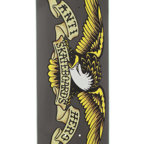 Antihero Basic Eagle Skateboard Deck Grey 8.25"
