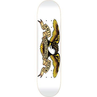 Antihero Basic Eagle Skateboard Deck White 8.75"