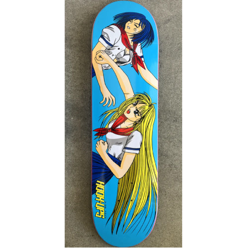 Hook-Ups School Girl Battle Skateboard Deck 8.25"