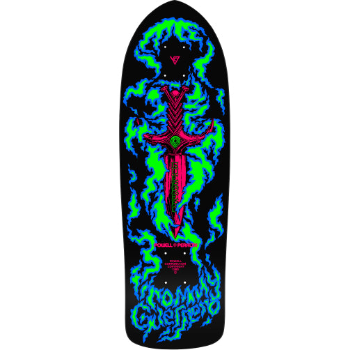 *LIMITED* Powell Peralta Bones Brigade Series 14 TOMMY GUERRERO Blacklight Skateboard Deck 9.75"