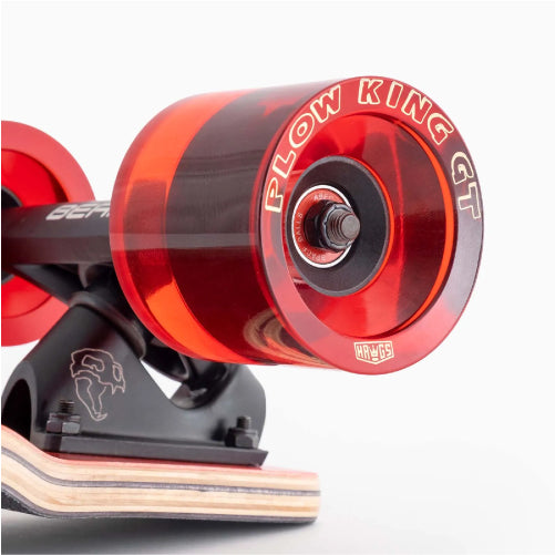 Landyachtz Evo 36 Bear Complete 36" clear red plow king gt