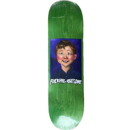 Fucking Awesome Berle Class Photo Skateboard Deck 8.5" green veneer