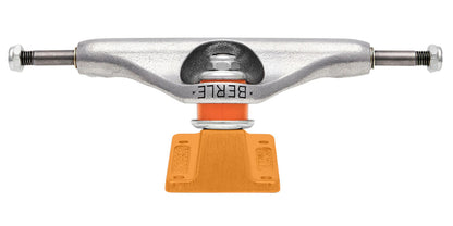Independent Stage 11 Berle Standard Polished/Orange Trucks (Set of 2) back