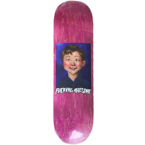 Fucking Awesome Berle Class Photo Skateboard Deck 8.5" magenta veneer