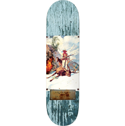 Deathwish Dickson Big Buck Skateboard Deck 8.25" full